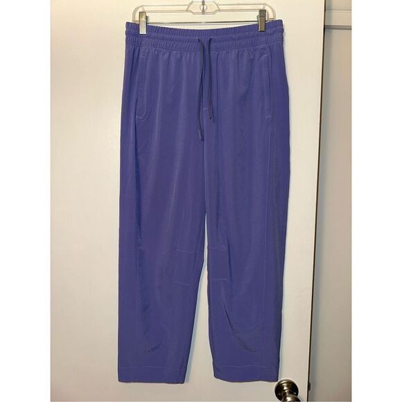Athleta Women’s Arrival Pants Dark Adonis Blue Size 8 EUC - Picture 1 of 12